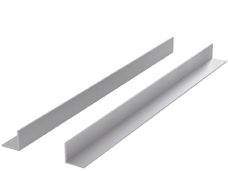 1 p500a040 profili fotovoltaico binari e supporti per fissaggio pannelli fotovoltaici in alluminio acciaio e zinco