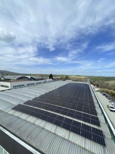 Dome roof solar panel mounting systems Fixing on Y beam Teknoimpianti Montegridolfo Italy 13