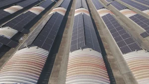 Impianto fotovoltaico sistemi di fissaggio pannelli fotovoltaici per Strutture su cupolino K410Z10 03
