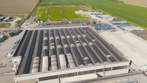 Impianto fotovoltaico sistemi di fissaggio pannelli fotovoltaici per Strutture su cupolino K410Z10 04