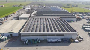 Impianto fotovoltaico sistemi di fissaggio pannelli fotovoltaici per Strutture su cupolino K410Z10 05