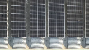 Solar panel mounting systems for structure in the direction of the dome, mounting on the dome - LA DOCCIA - Veggiano - Italy