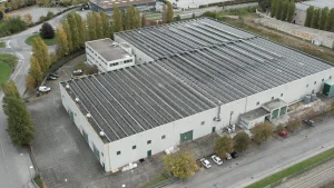 Roof structures with sheds - SATINAL Erba - Italy