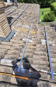 Installation photovoltaic panels Bent Tile Roofs 4