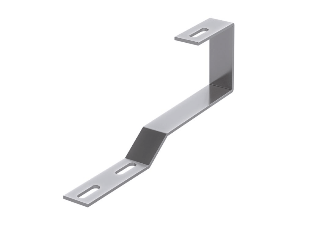 S107D00 02 staffa bassa fissa supporto fotovoltaico sunage