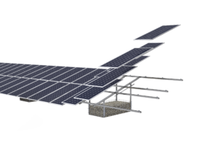 impianti a terra gabbia supporti per impianti fotovoltaici a terra strutture e sistemi di fissaggio pannelli solari 5