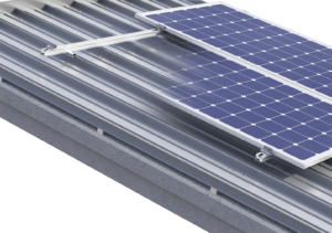 realizzazioni staffe per fissaggio pannelli fotovoltaici su lamiera grecata 1