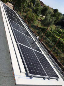 realizzazioni staffe per fissaggio pannelli fotovoltaici su lamiera grecata 3