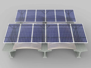 sistemi di fissaggio pannelli fotovoltaici per montaggio su tetto a cupolino 31