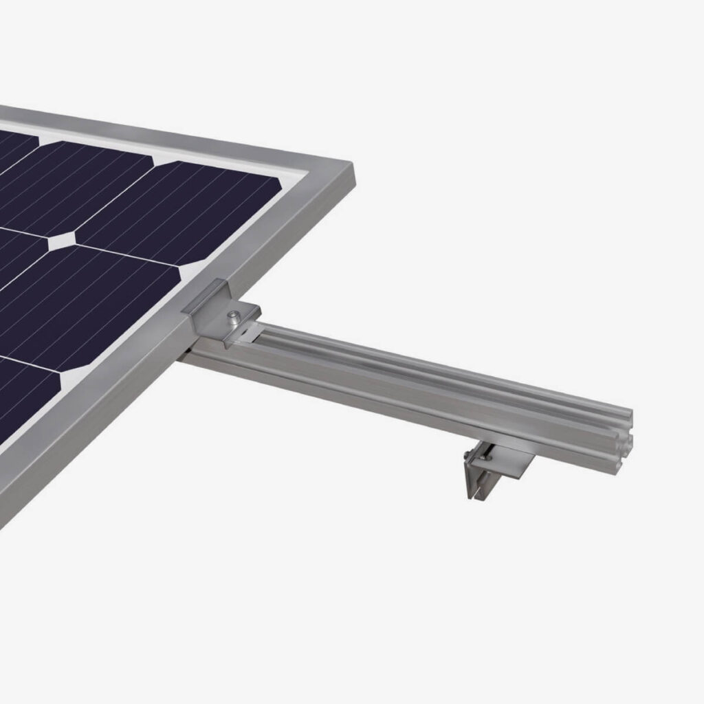 staffe fissaggio pannelli fotovoltaici lamiera grecata kit sistemi montaggio strutture tetto shed