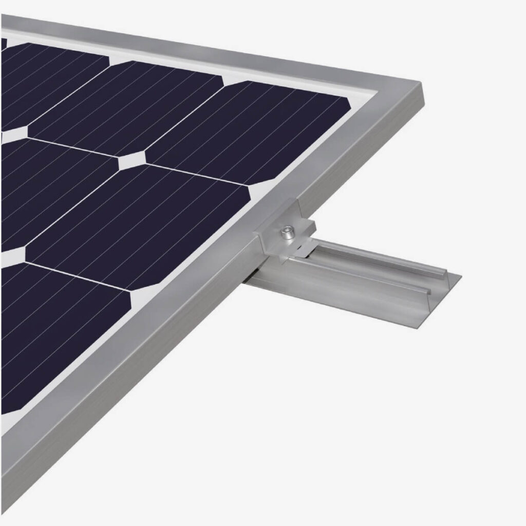 staffe fissaggio pannelli fotovoltaici lamiera grecata kit sistemi montaggio strutture tetto shed